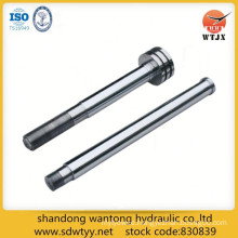 hollow piston rod for hydraulic cylinder